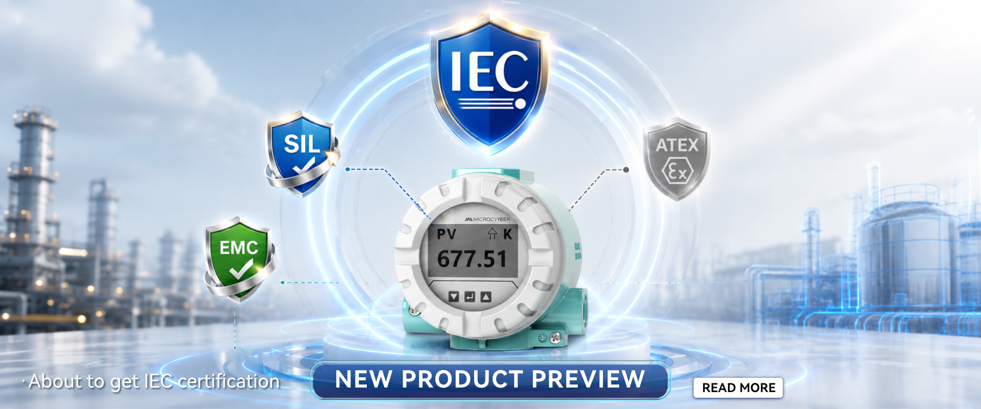 مستشعرات درجة الحرارة الذكية NCS-TT305