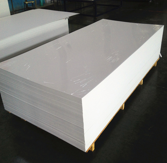 white PVC boards