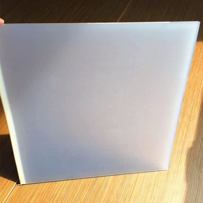 Double sides matt frost clear acrylic sheet
