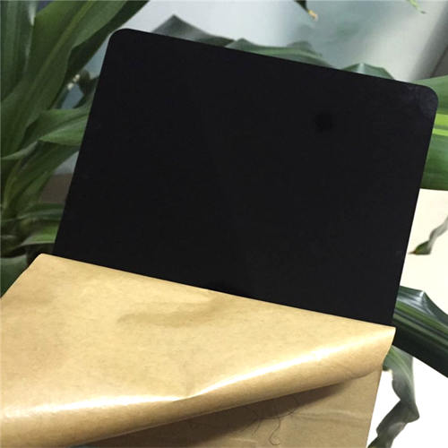 High gloss black acrylic sheet 3mm