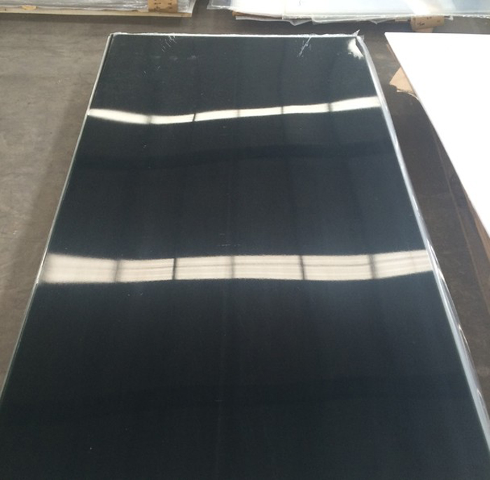 black acrylic sheet