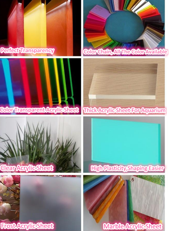 High gloss acrylic sheet