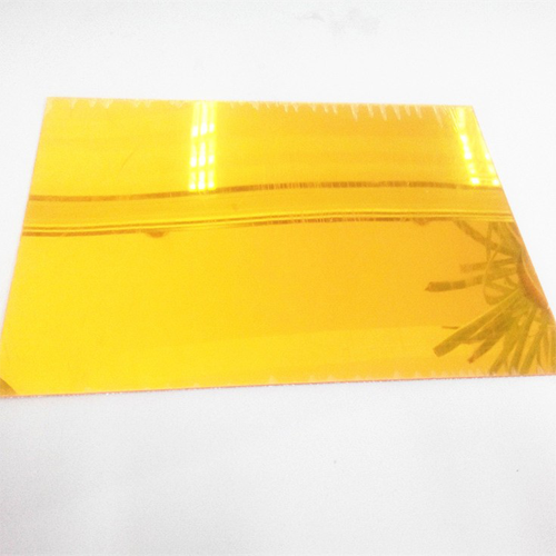 2mm Gold Color Acrylic Mirror Sheet