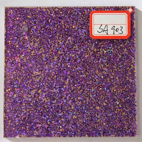 Different color glitter acrylic sheet