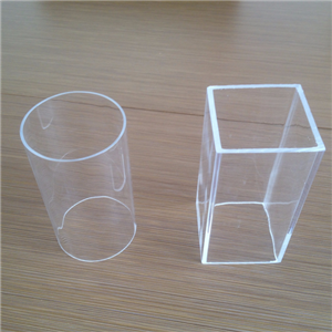 Tubes acryliques transparents coulés et extrudés