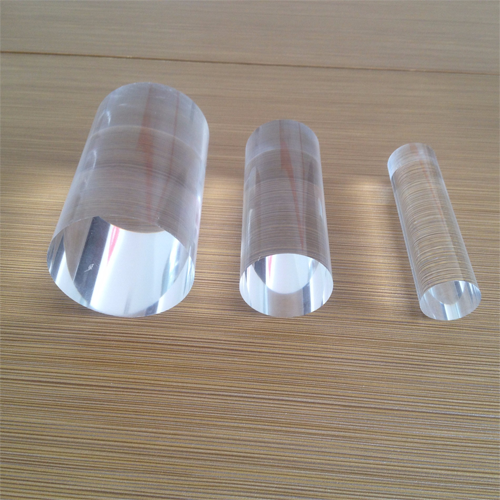 Cast and extruded clear acrylic tubes