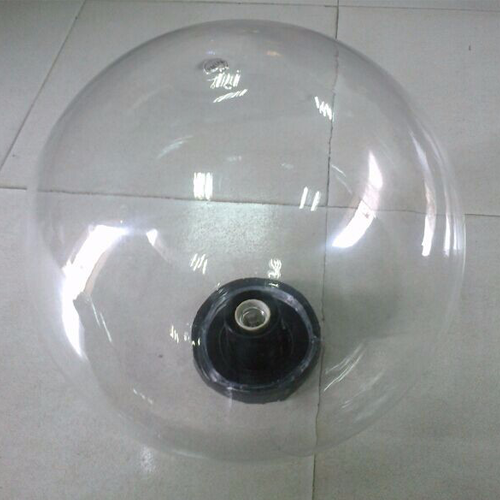 Transparent large acrylic sphere for food cover