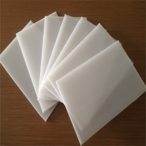Fire resistant coroplast PP corrugated sheet