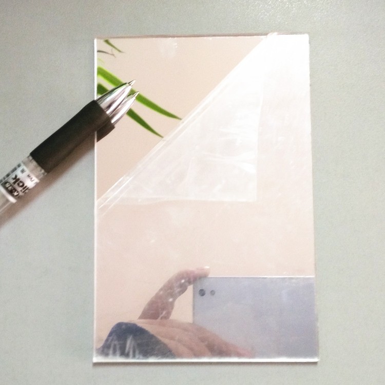 RoHS Grade ECO-Friendly PMMA Acrylic Mirror Sheet with Self Adhesive