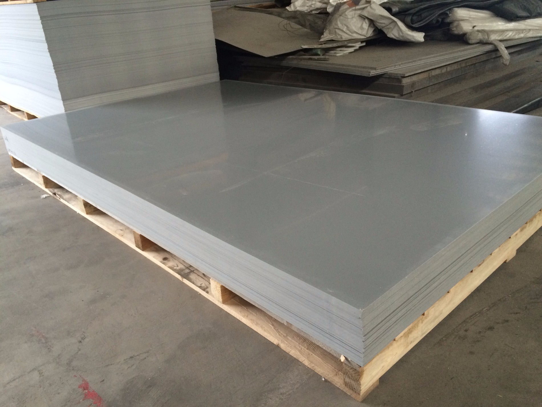 Grey color high density pvc rigid sheet for thermoforming