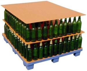 pp corrugated plastic separator sheet bottle layer pad