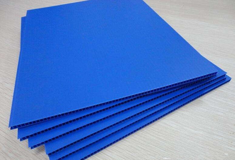 pp polypropylene corrugated hollow fluted 4x8 sheets plastic