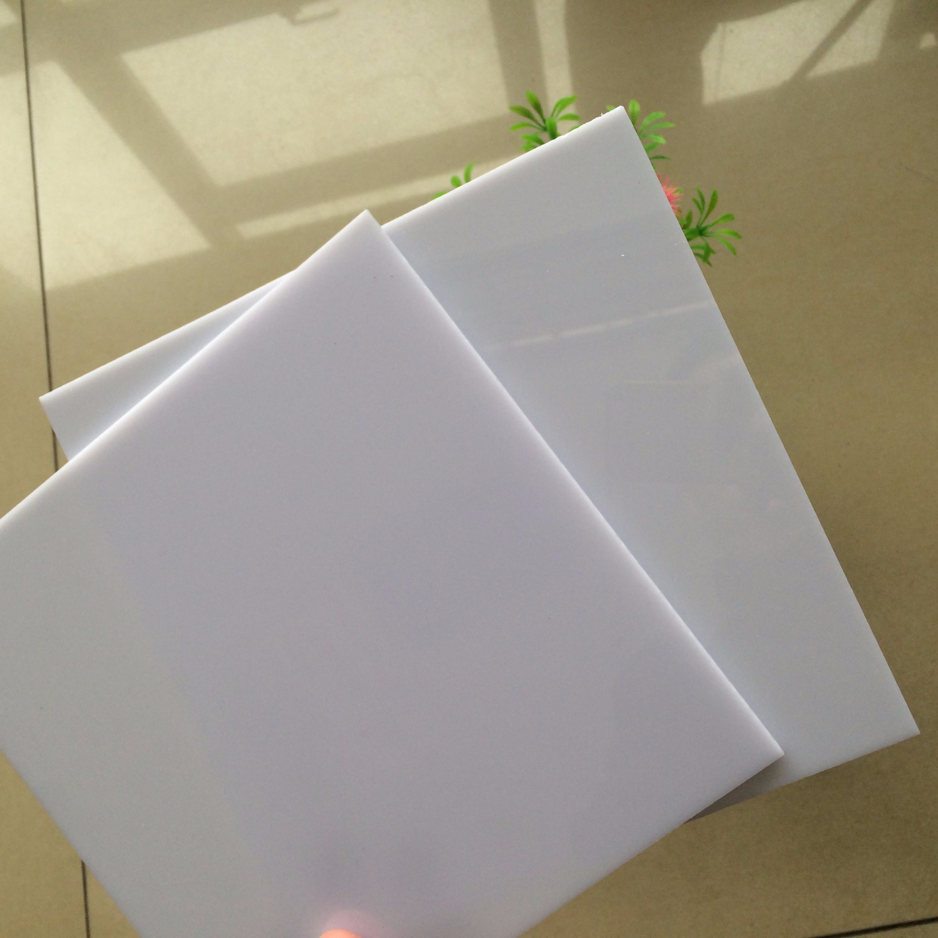 2-10mm thickness clear and white polystyrene sheet