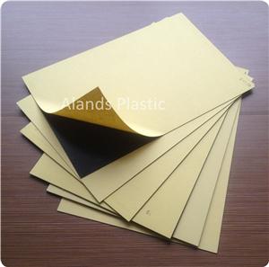 Double sided adhesive pvc sheet for photo album