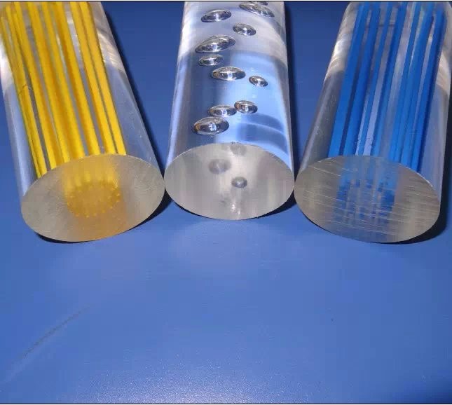 clear and colored acrylic rods for lighting round rod/color pmma rod/bubble rod