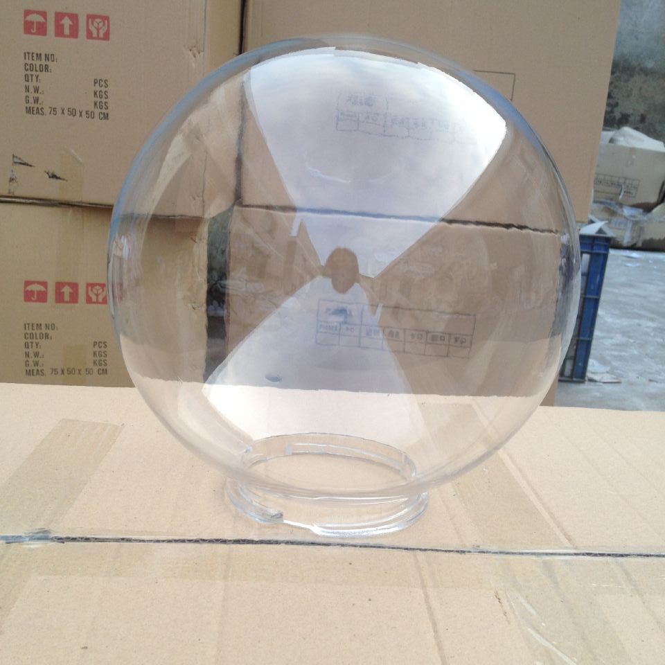 clear acrylic globe