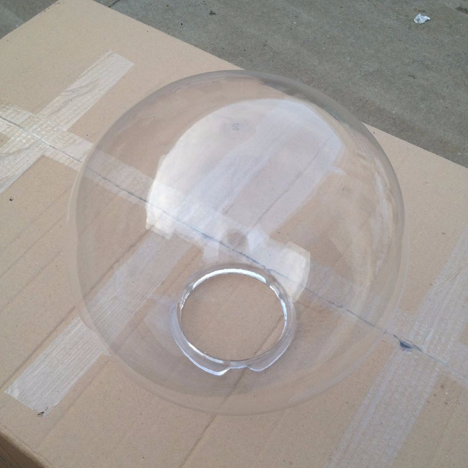 350mm clear acrylic sphere