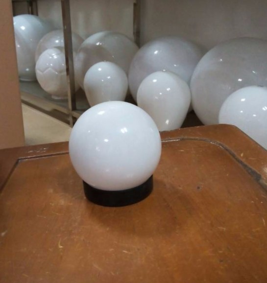Opal white acrylic ball for lighting