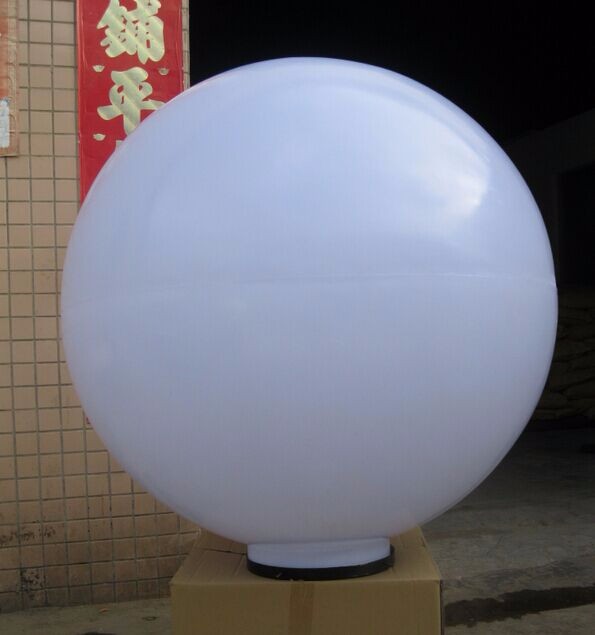 250mm dia white acrylic ball