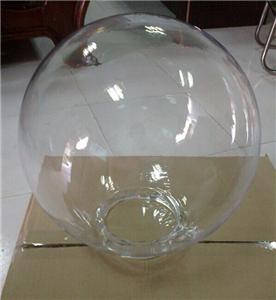 high quality clear acrylic sphere