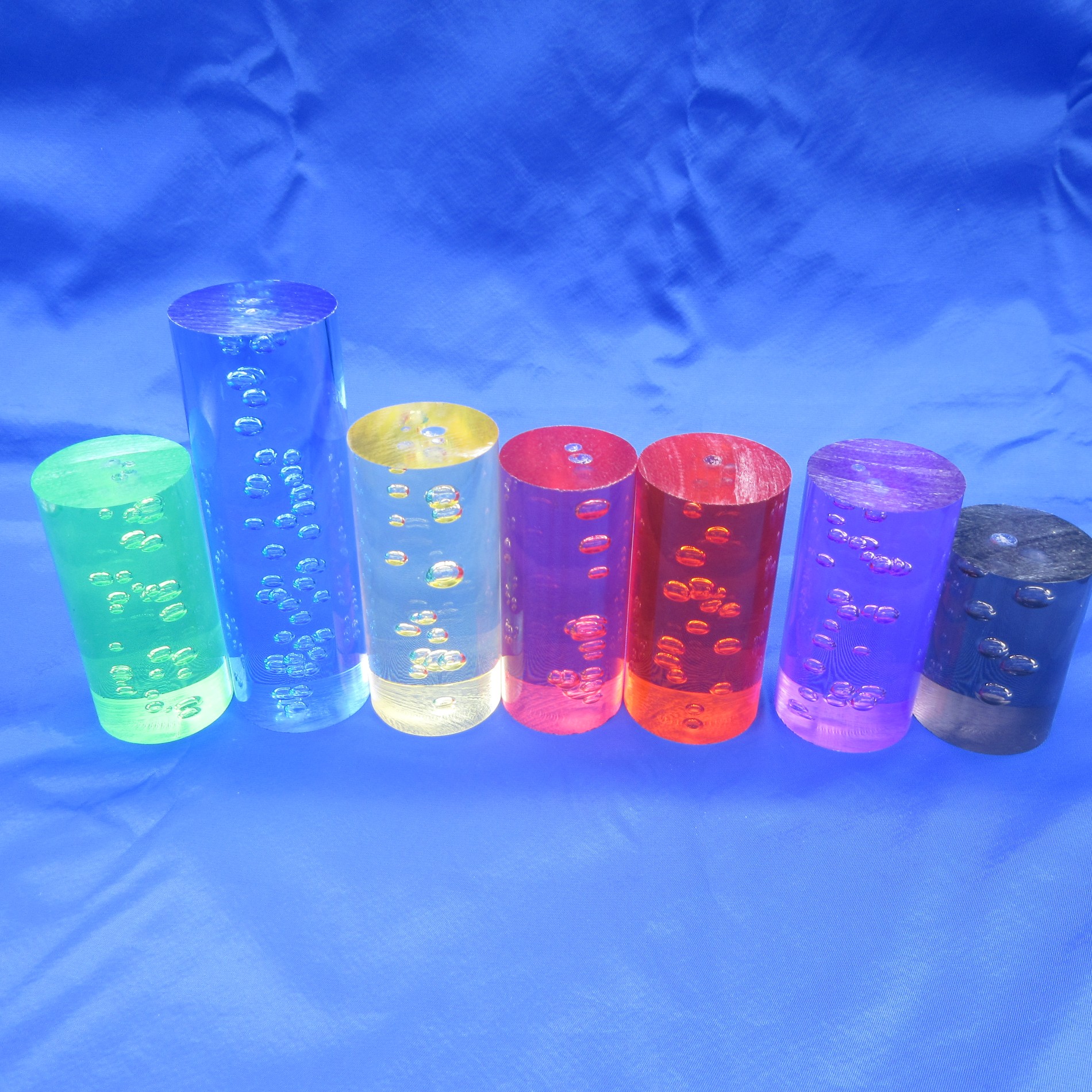 Colored or transparent round acrylic rod