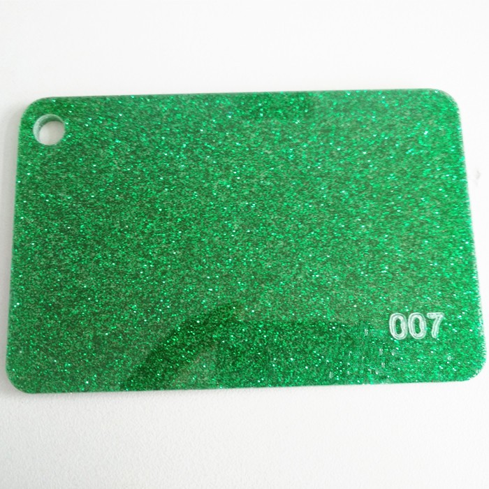 3mm cut to size acrylic PMMA glitter sheets