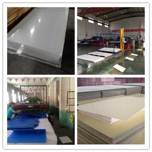 Acrylic sheet, PVC foam Sheet, Coroplast shipped to Central America