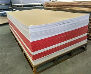 Folha acrílica do molde da cor de 5mm 6mm