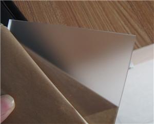 foglio acrilico plexiglass in acrilico satinato 5mm pmma