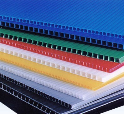 Pp corrugated plastic decorative sheet for partition