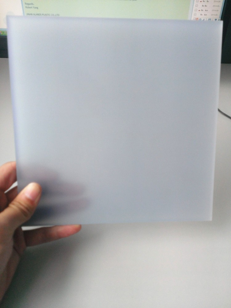 5mm thick one side frosted acrylic sheet