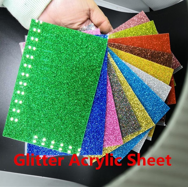 2mm Glitter Decorative PMMA Sheet Acrylic Marble Sheet
