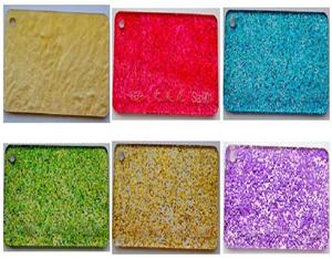 Quality choice glitter acrylic sheet 2mm and 3mm