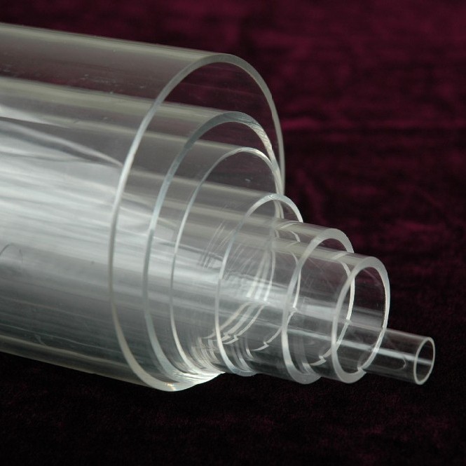 Hot sale clear Acrylic frosted tube
