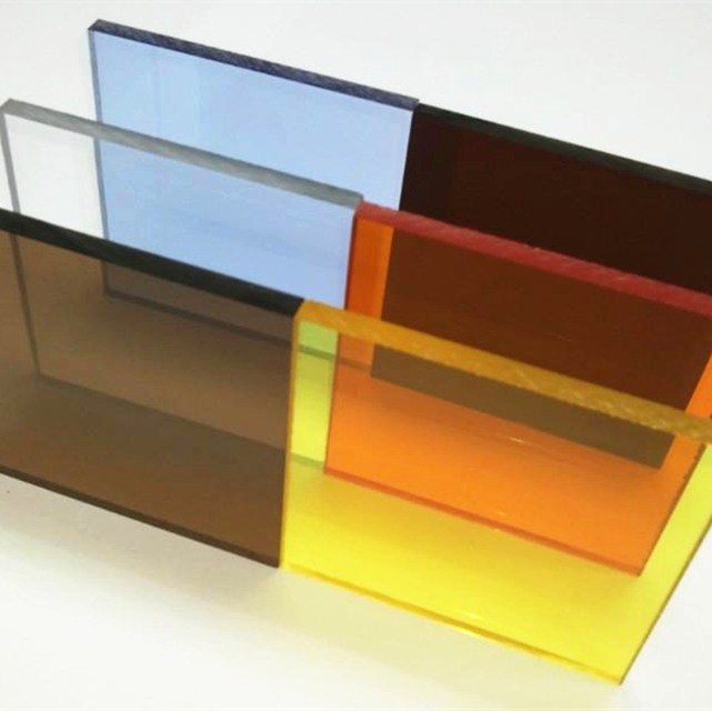 Clear and Color Cast Acrylic Board PMMA Plexiglass Plastic Acrylic Sheet