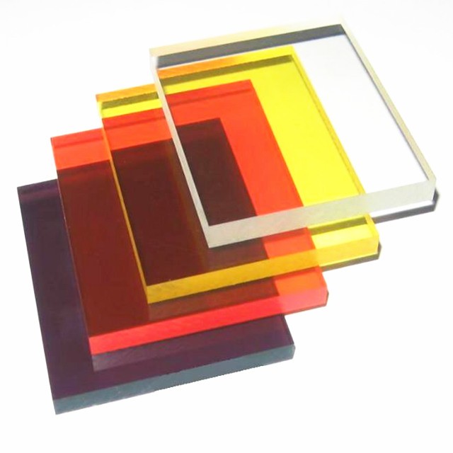 Clear and Color Cast Acrylic Board PMMA Plexiglass Plastic Acrylic Sheet