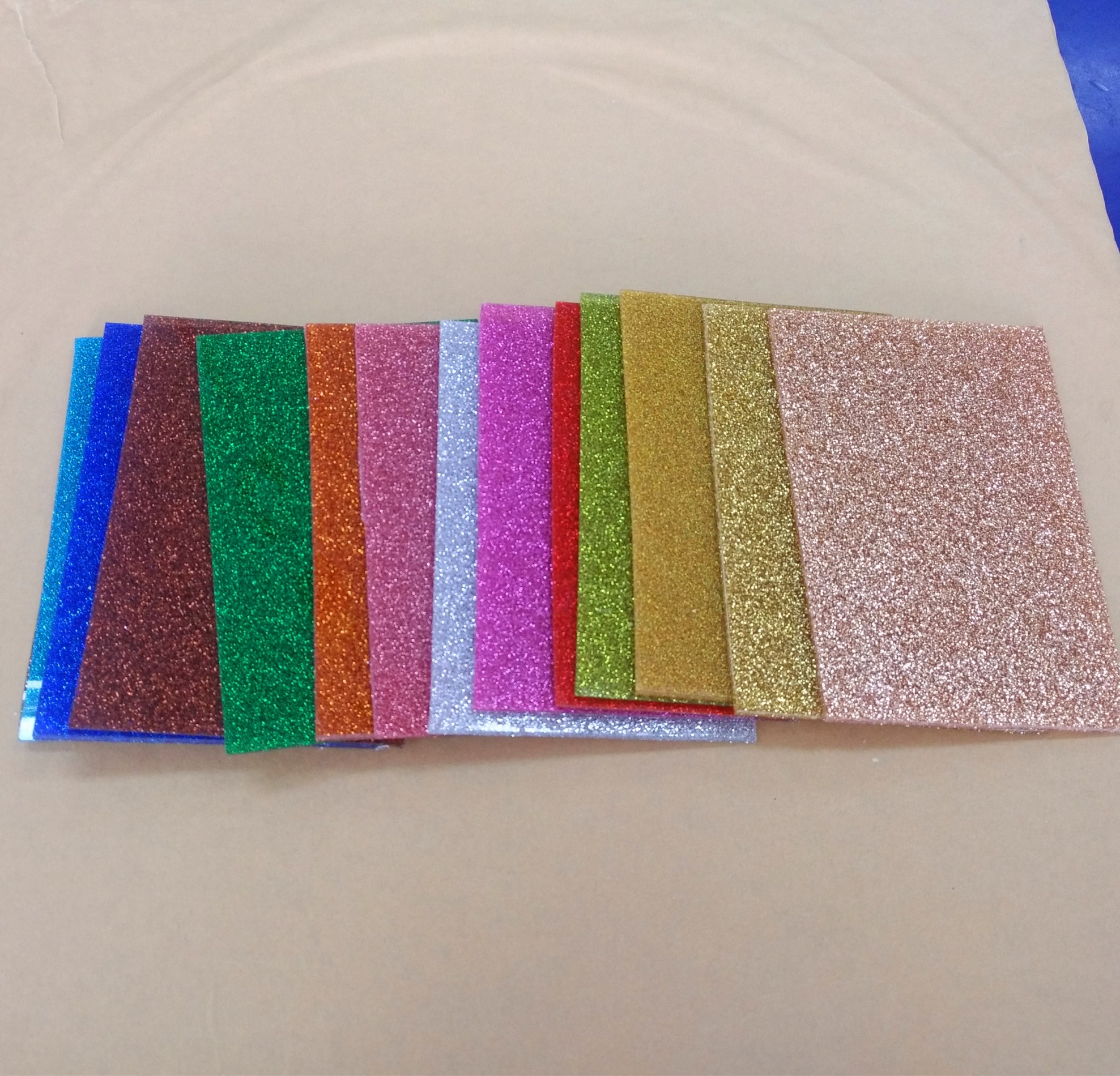 Supply 3mm Glitter Colorful Acrylic PMMA Sheet High Quality Discount 