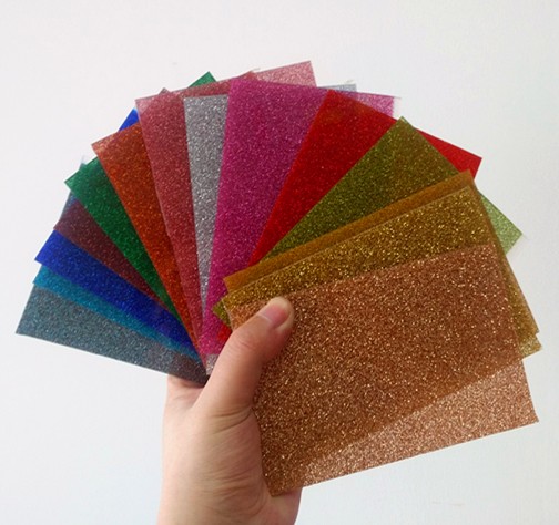 3mm Glitter colorful Acrylic PMMA sheet high quality discount factory price
