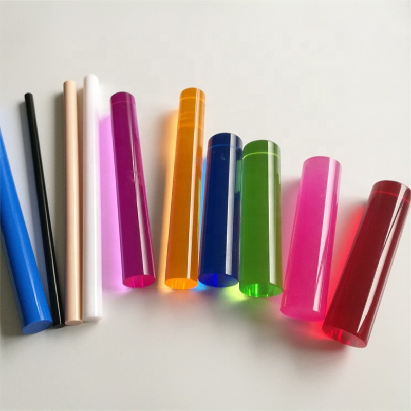Customized factory price pmma bar clear acrylic rod