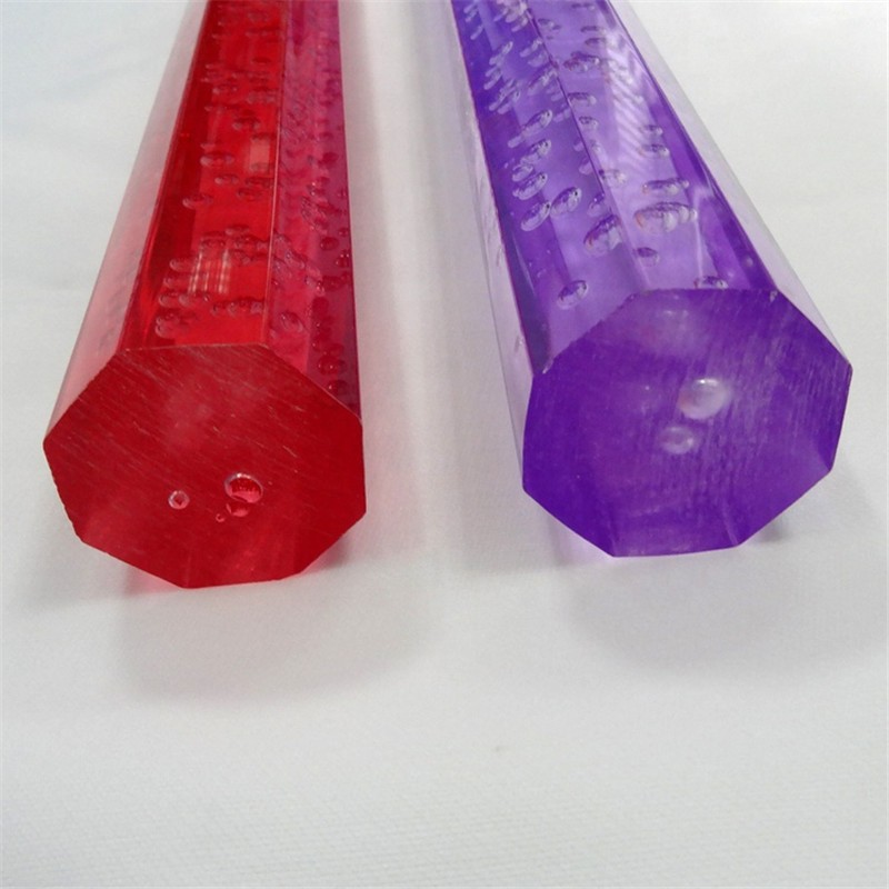 Coloured Acrylic Rod – Round Bar – Cut To Size – PMMA Solid Perspex – UK Made