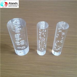 different diameter transparent acryilc rod and tube