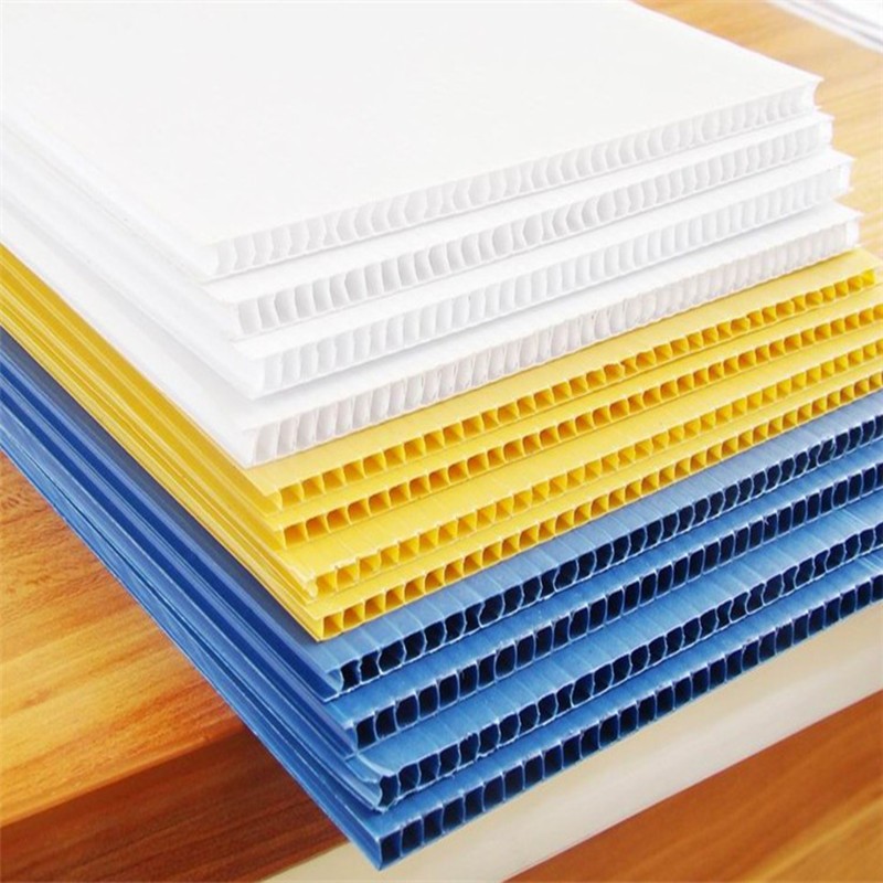 PP Corrugated Plastic Sheet 4x8 extruded pp sheet for printing