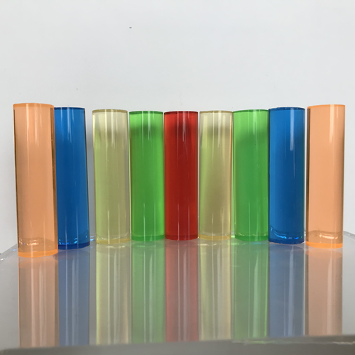 Clear acrylic rods