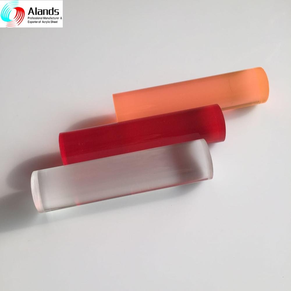 Китай Высококачественные акриловые Круглый Rod Прозрачный Прозрачный акриловый пластик Стержни, производитель