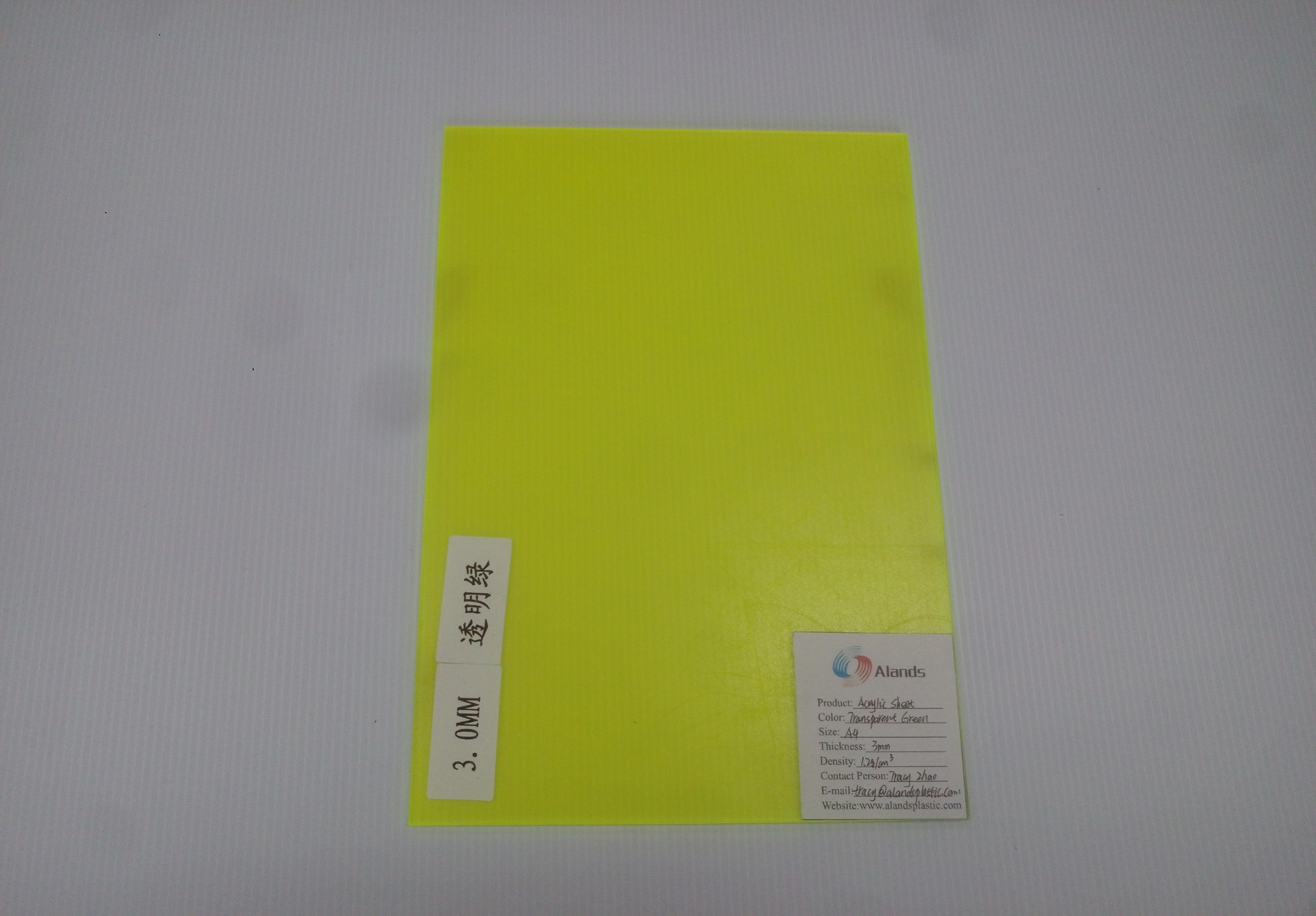 1220x2440mm 3mm Clear Color Acrylic Plexiglass Sheets