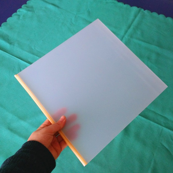 frosted plexiglass sheet/clear frosted acrylic sheet/matt acrylic sheet