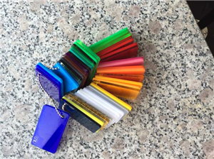 color acrylic sheet colored PMMA panel
