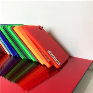 wholesale 1220*2440mm clear color pmma plastic 4mm thick acrylic sheet