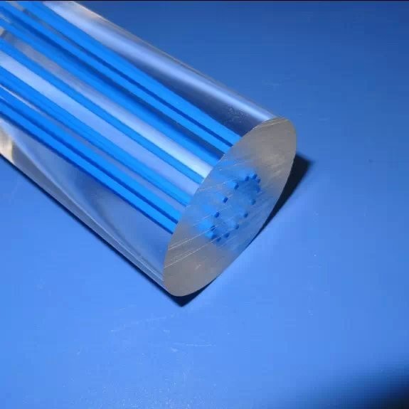 round acrylic rod clear bubble PMMA acrylic plastic rods transparent with polishing
