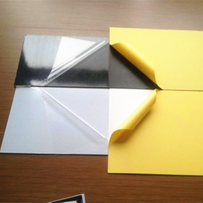 Cold Press self adhesive PVC sheet for photobook